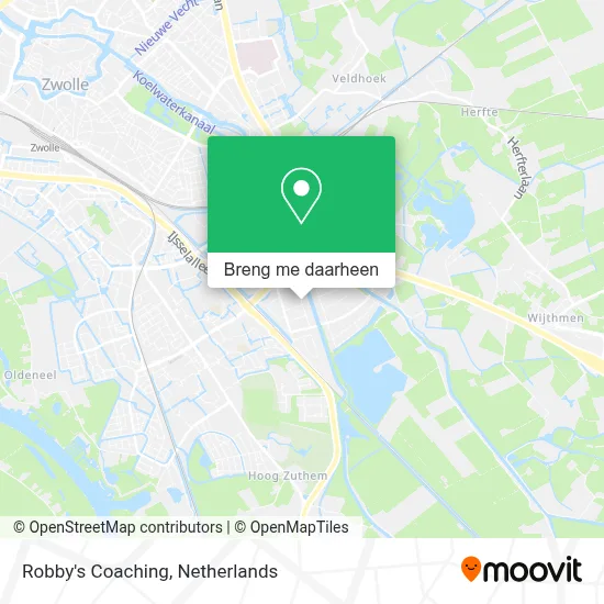 Robby's Coaching kaart
