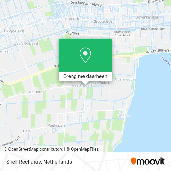 Shell Recharge kaart