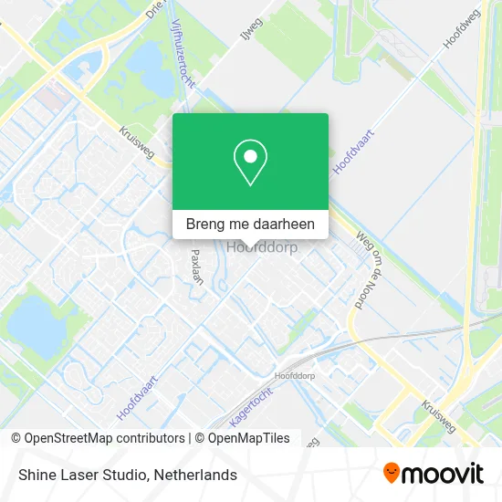 Shine Laser Studio kaart