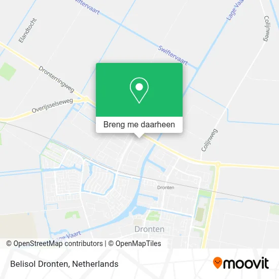 Belisol Dronten kaart