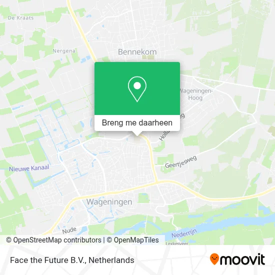 Face the Future B.V. kaart