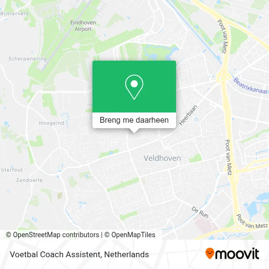 Voetbal Coach Assistent kaart