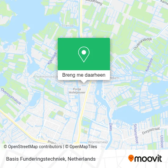 Basis Funderingstechniek kaart