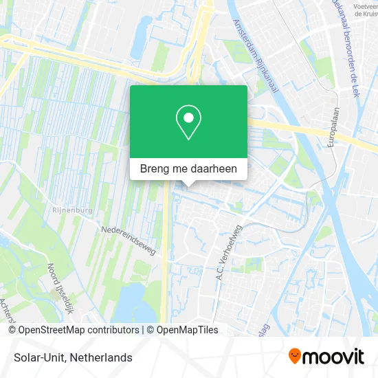 Solar-Unit kaart