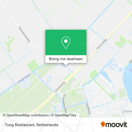 Tung Restaurant kaart