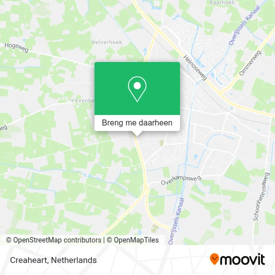 Creaheart kaart