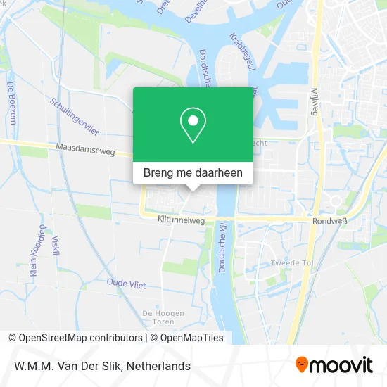 W.M.M. Van Der Slik kaart