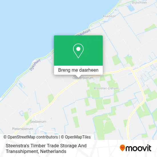 Steenstra's Timber Trade Storage And Transshipment kaart