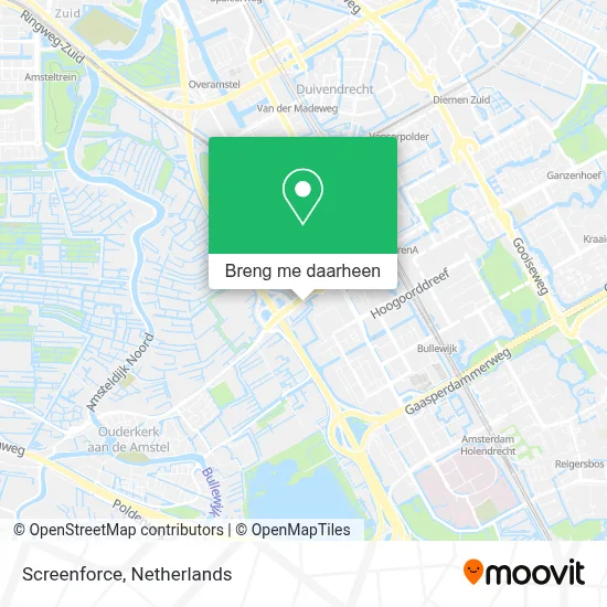 Screenforce kaart