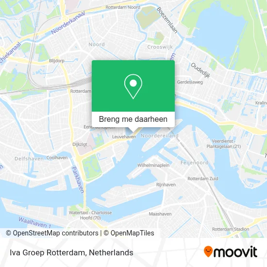 Iva Groep Rotterdam kaart