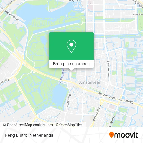 Feng Bistro kaart
