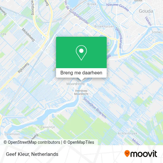 Geef Kleur kaart