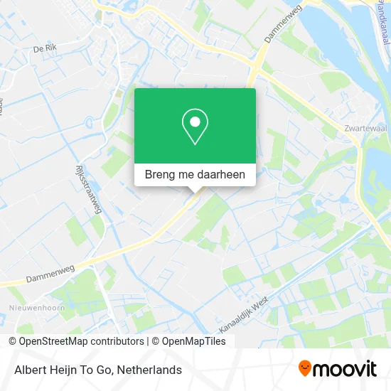Albert Heijn To Go kaart