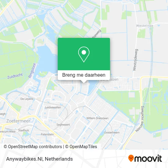 Anywaybikes.Nl kaart