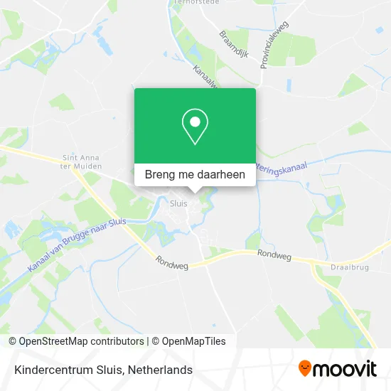 Kindercentrum Sluis kaart