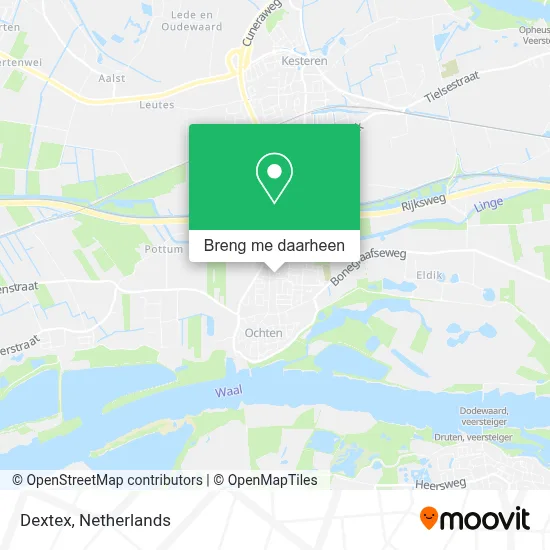 Dextex kaart