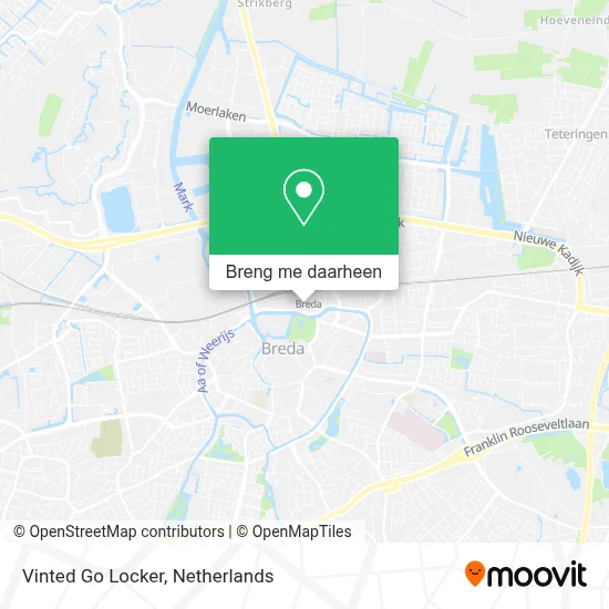 Vinted Go Locker kaart