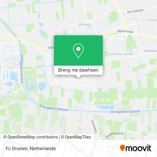 Fc Drunen kaart