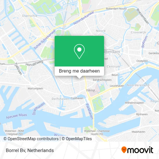 Borrel Bv kaart