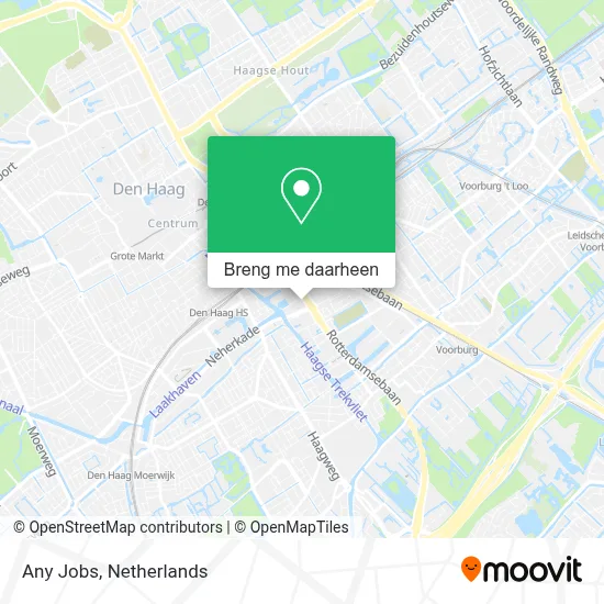 Any Jobs kaart