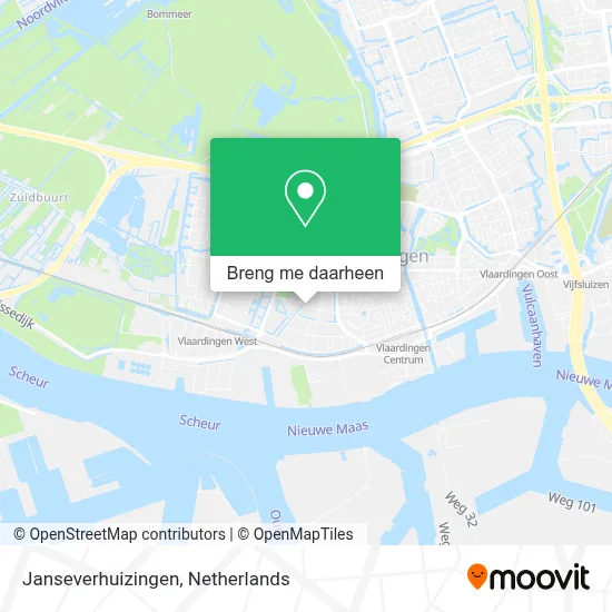 Janseverhuizingen kaart