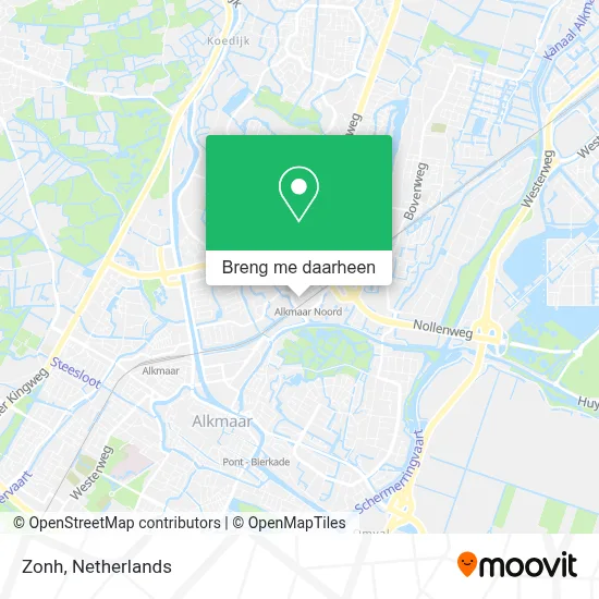 Zonh kaart
