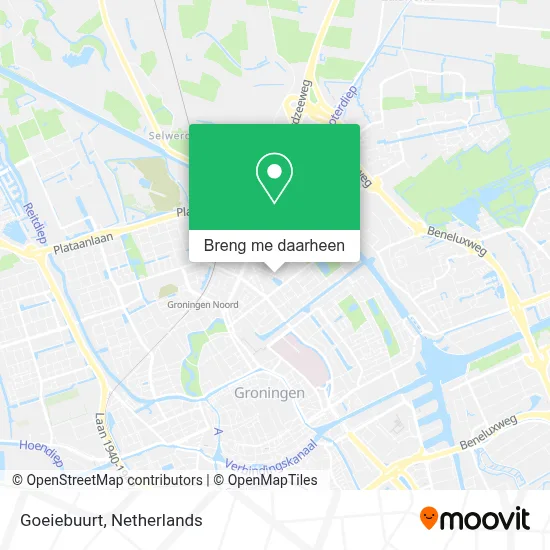 Goeiebuurt kaart