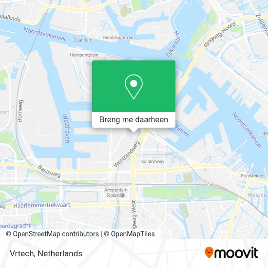 Vrtech kaart