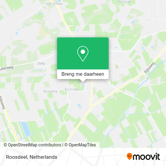 Roosdeel kaart