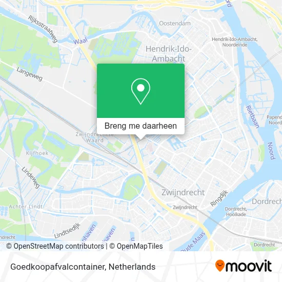 Goedkoopafvalcontainer kaart