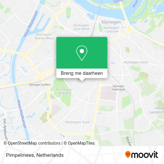 Pimpelmees kaart