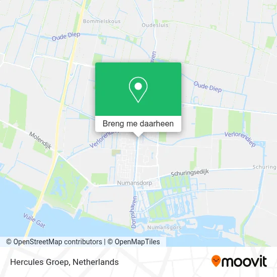 Hercules Groep kaart
