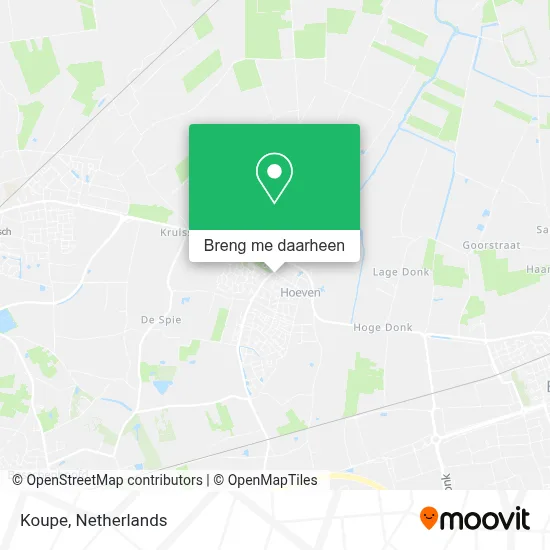 Koupe kaart