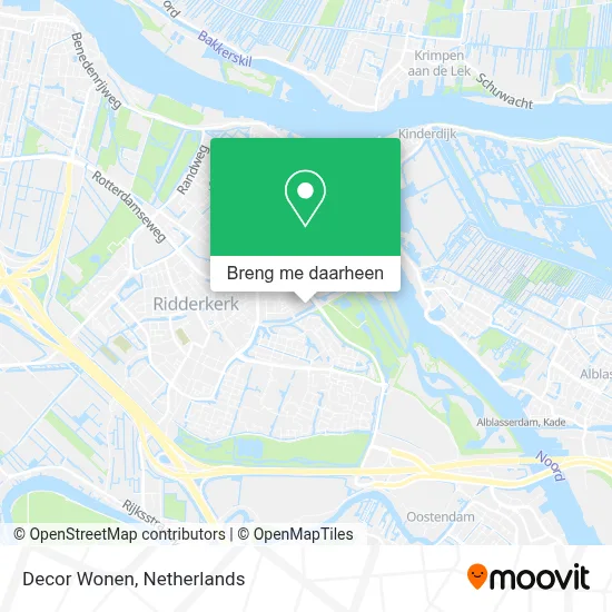 Decor Wonen kaart