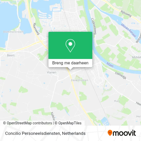 Concilio Personeelsdiensten kaart