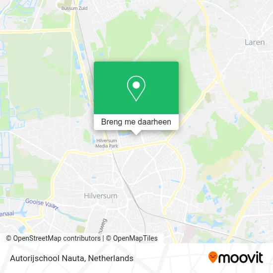 Autorijschool Nauta kaart