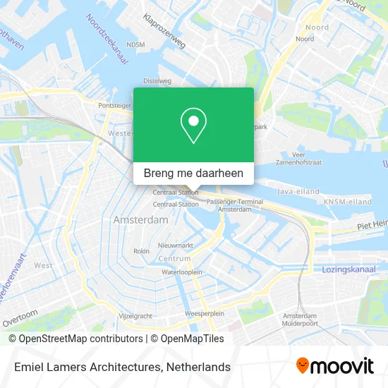 Emiel Lamers Architectures kaart