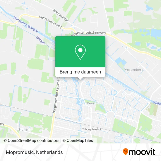 Mopromusic kaart
