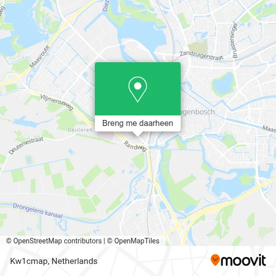 Kw1cmap kaart