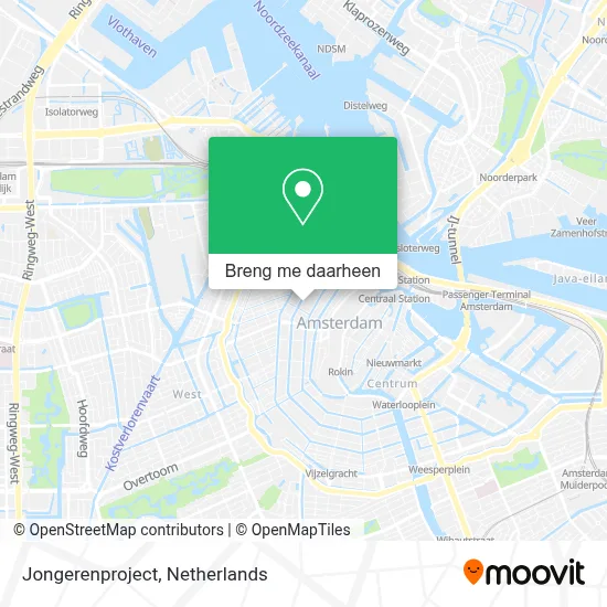 Jongerenproject kaart