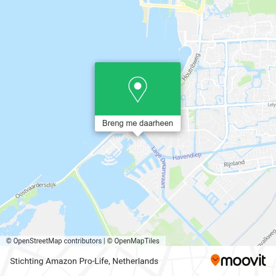 Stichting Amazon Pro-Life kaart