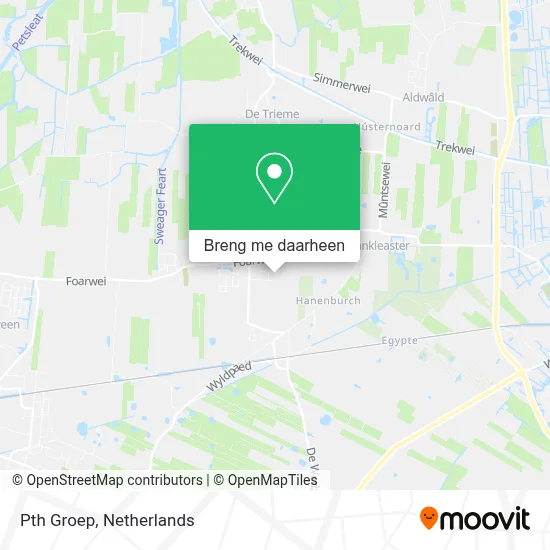 Pth Groep kaart