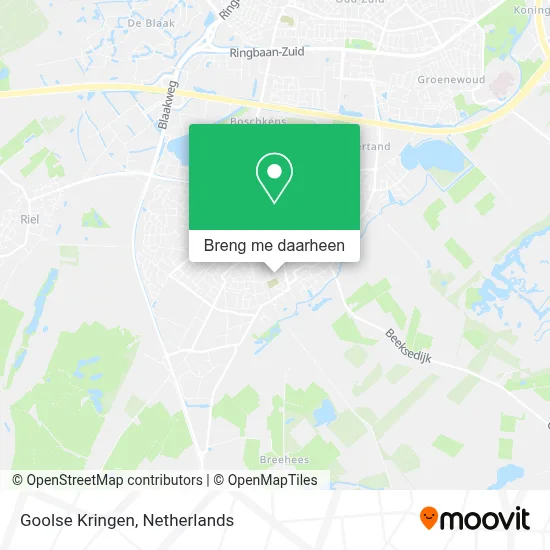 Goolse Kringen kaart