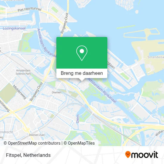 Fitspel kaart