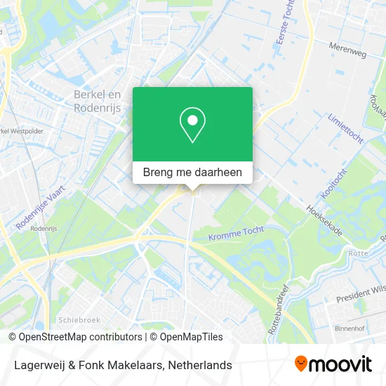 Lagerweij & Fonk Makelaars kaart