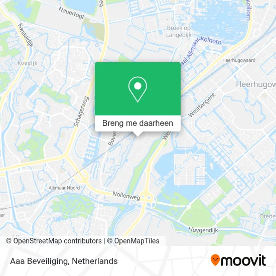 Aaa Beveiliging kaart