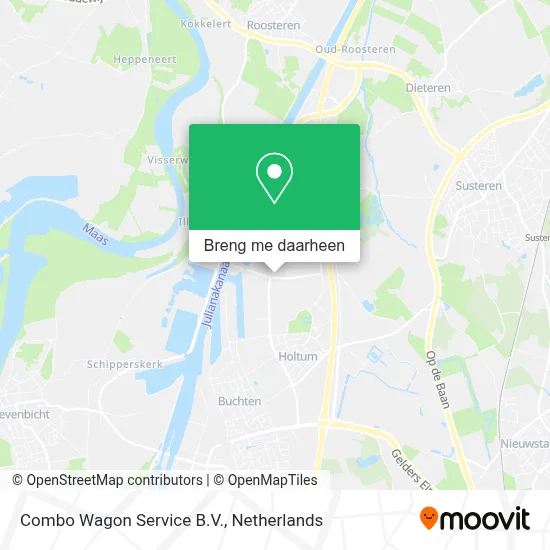 Combo Wagon Service B.V. kaart