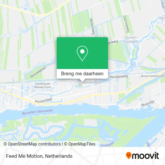 Feed Me Motion kaart