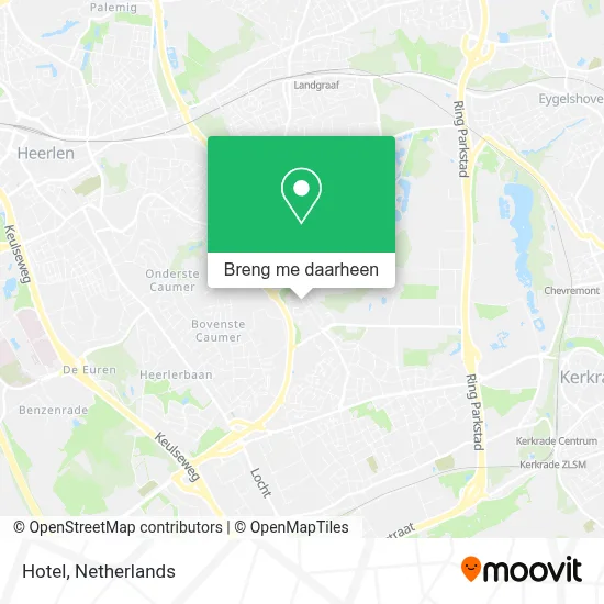 Hotel kaart