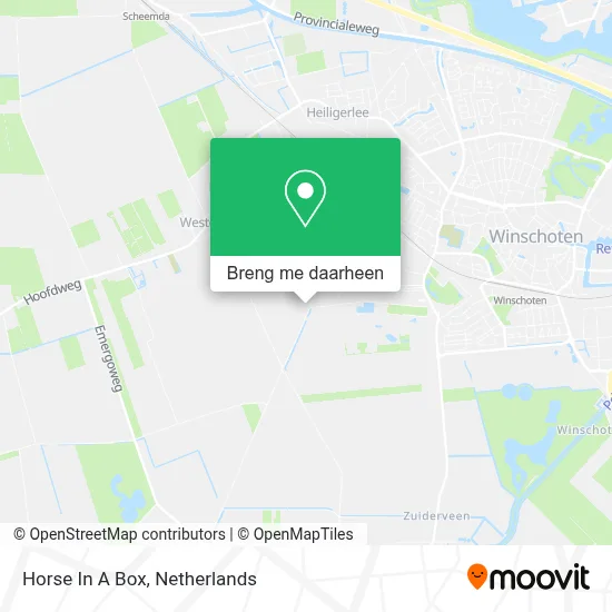 Horse In A Box kaart